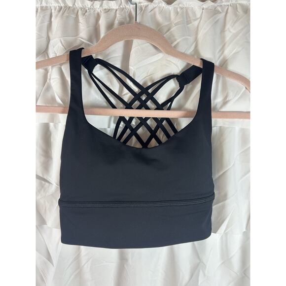 Lululemon Other - Lululemon Free To Be Black Sports Bra Size 2 women straps